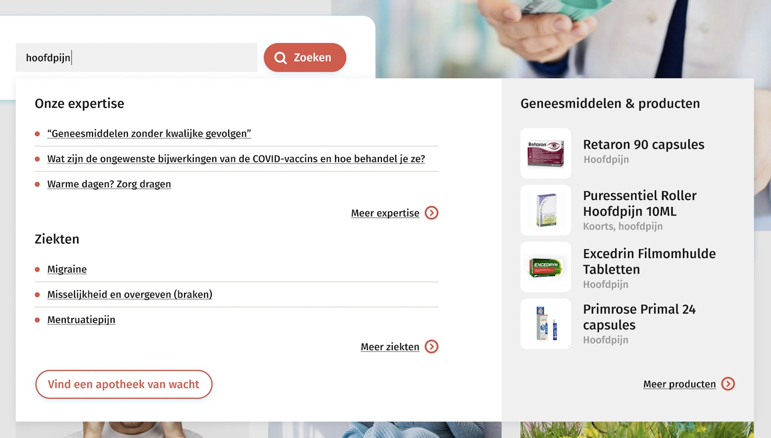 Apotheek algolia search